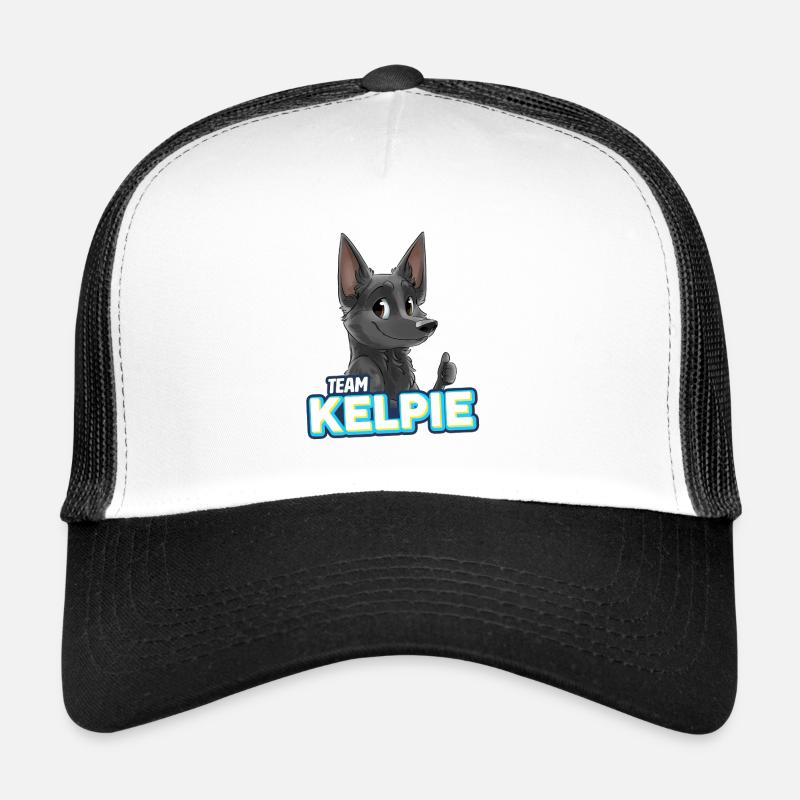 TEAM Kelpie - Bleu Casquette trucker 