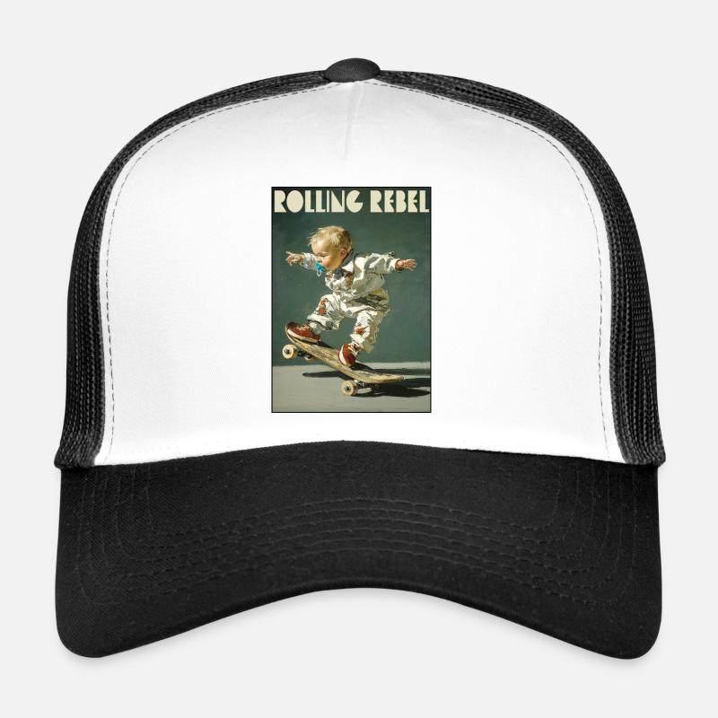 Rebelle roulant Casquette trucker 