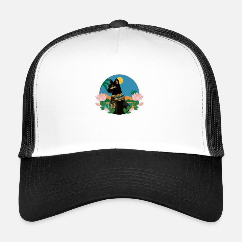 Bastet, Egyptian Goddess Trucker Cap