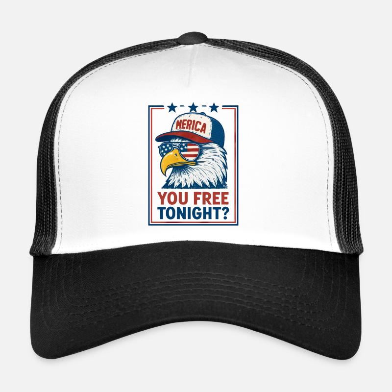 Du bist heute Abend frei, Adler, 4. Juli Trucker Cap