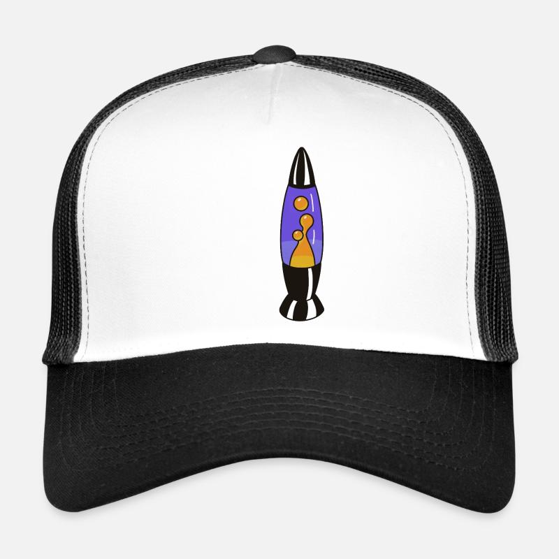 Lava Lamp Retro – Psychedelic Design Trucker Cap
