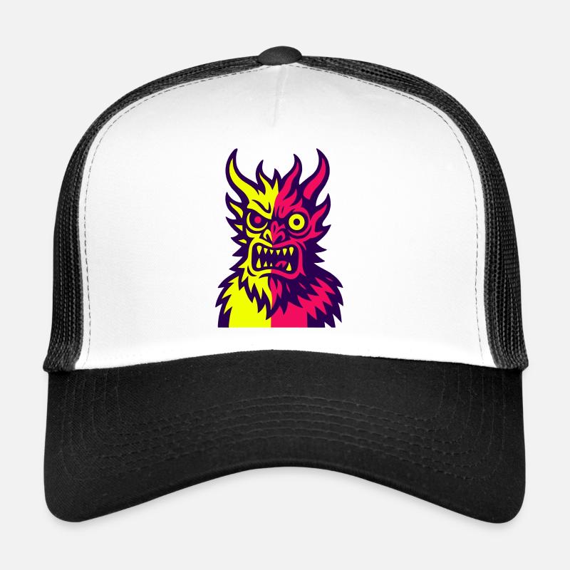 Pop Art Devil's Monster Trucker Cap