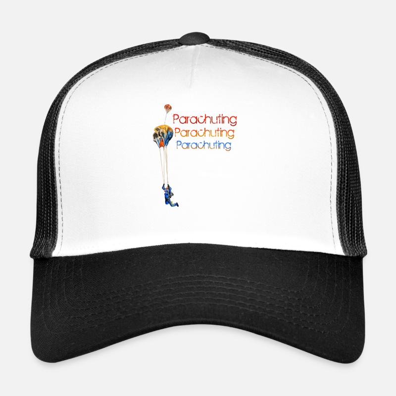 Parachuting Trucker Cap