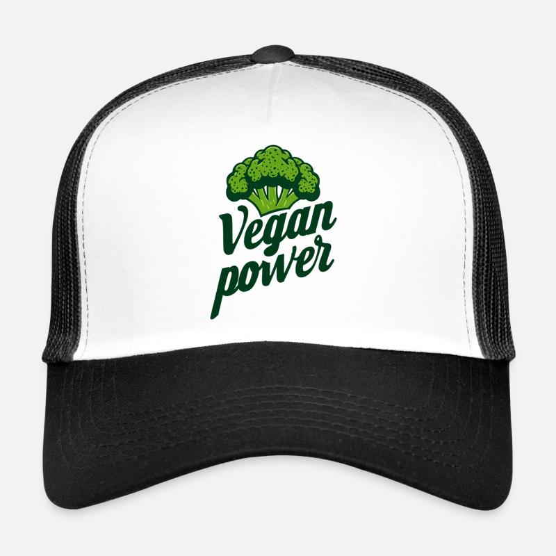 Vegan Power Broccoli Trucker Cap