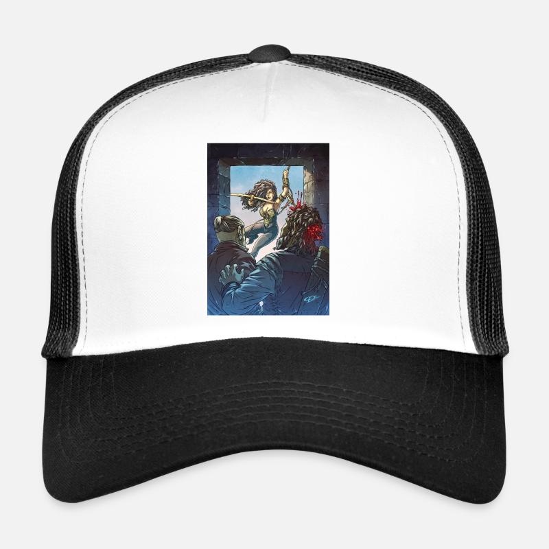 Fantasy Warrior Trucker Cap
