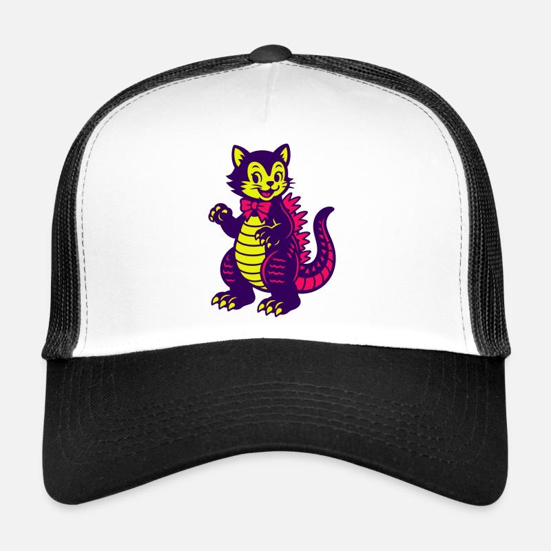 Chat Monstre Super Mignon Casquette trucker 