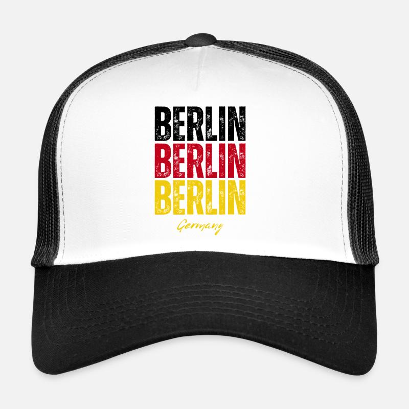 Berlin, Allemagne, mémoire de Berlin Casquette trucker 
