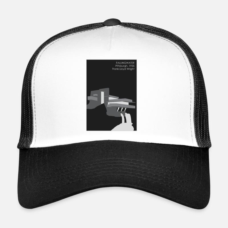 Moderne Architektur: Fallingwater Trucker Cap