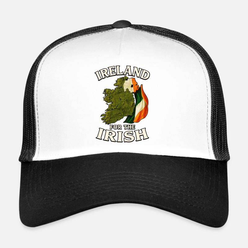 Ireland for the Irish - Trucker Cap - white/black