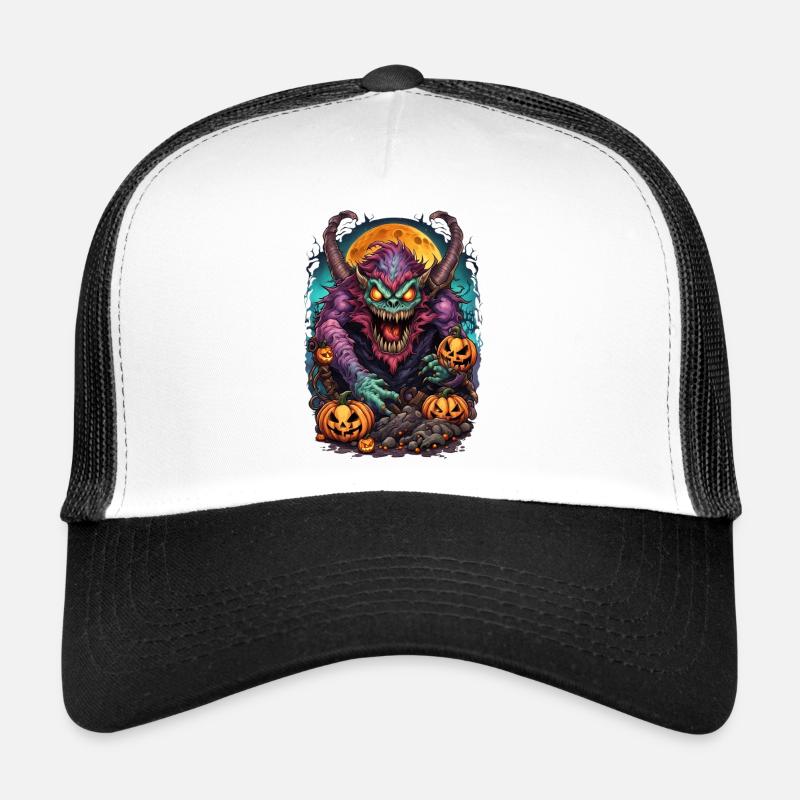 Halloween Démoniaque Casquette trucker 