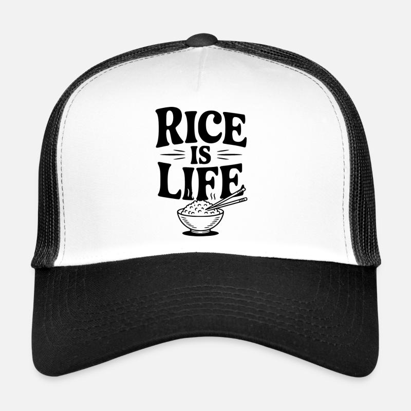 Le riz, c’est la vie Casquette trucker 