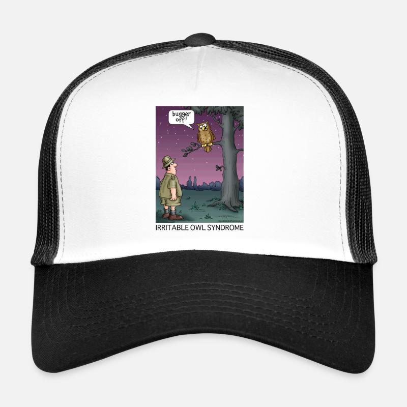 Reizbar-Eulen-Syndrom Trucker Cap