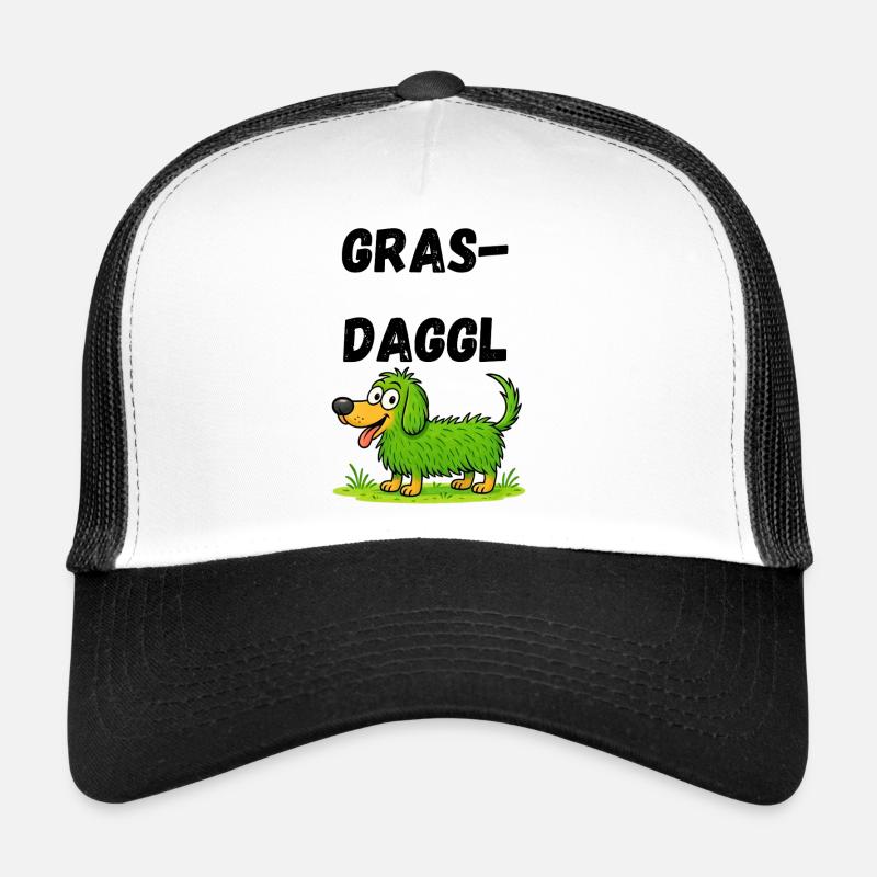 Grasdaggl Swabian - Trucker Cap - white/black