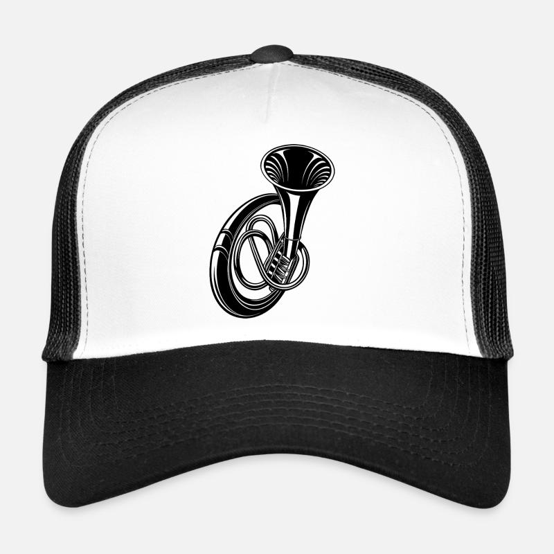 Sousaphon - Trucker Cap - Weiß/Schwarz