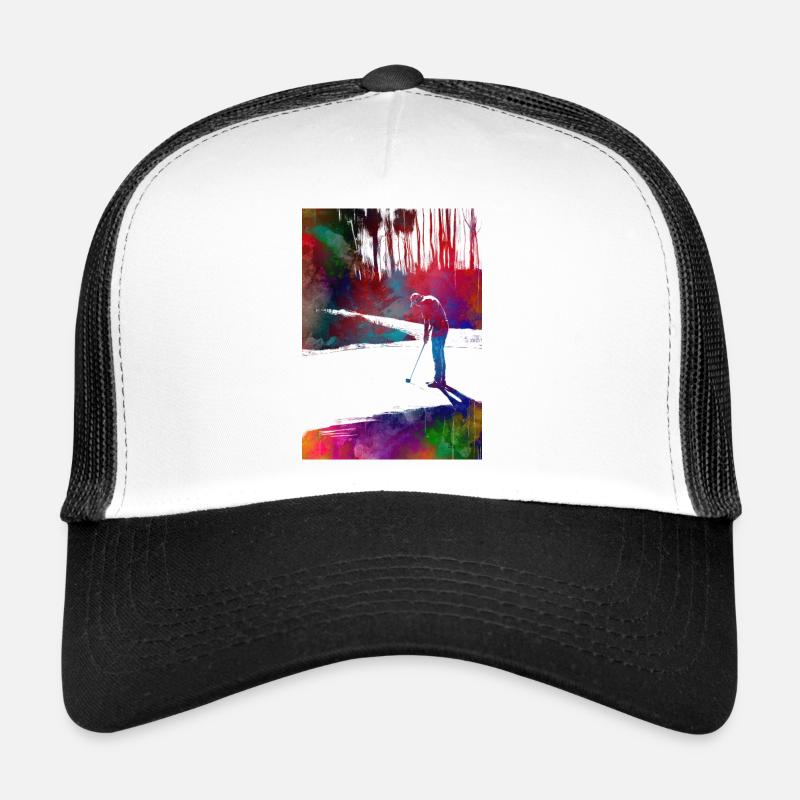 Golf player #golf Trucker Cap