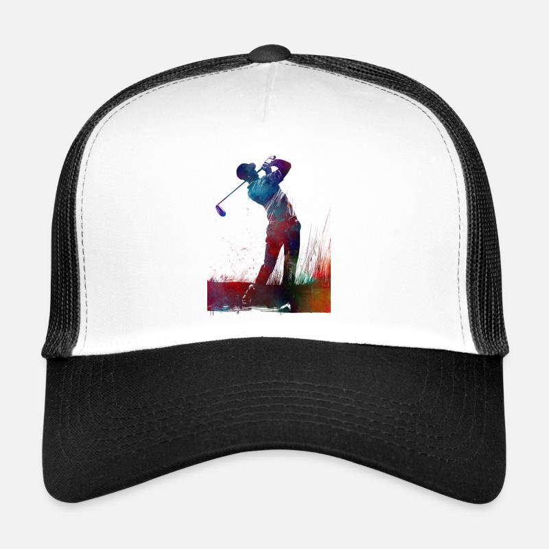 Golf player #golf Trucker Cap