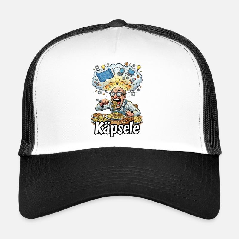 Käpsele Schwabe Erfinder Spätzle Ideen Humor Witz Trucker Cap