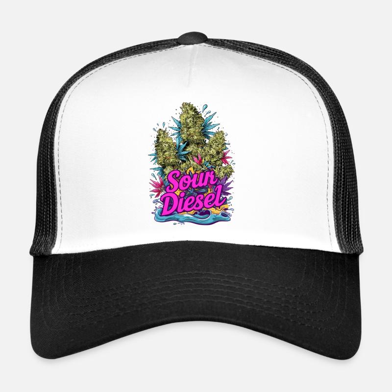 Diesel acidulé Casquette trucker 