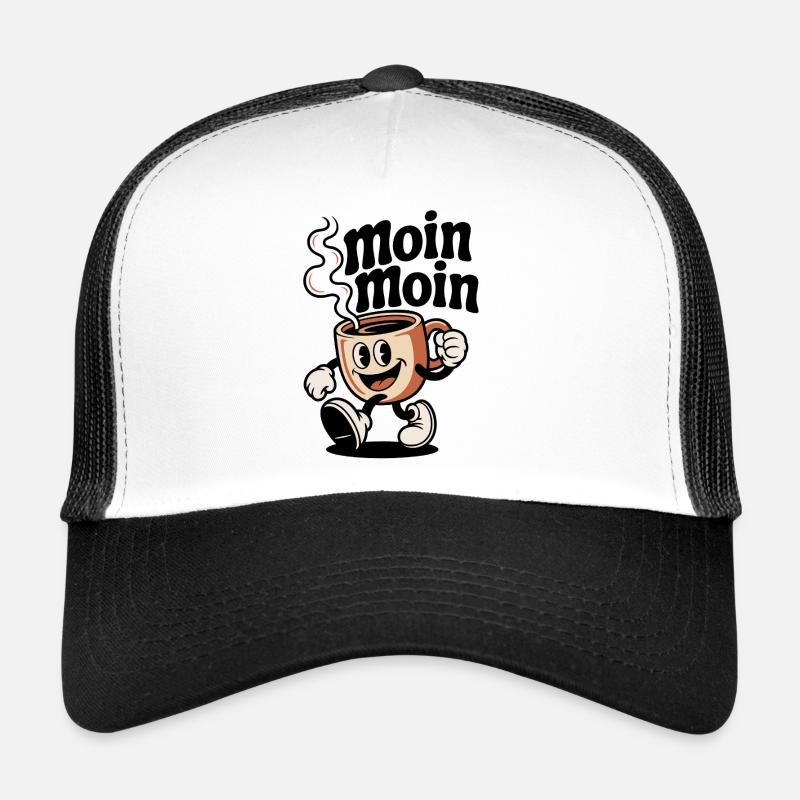 Funny coffee pot Trucker Cap