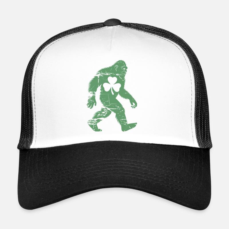 Le trèfle du Bigfoot de la Saint-Patrick Casquette trucker 