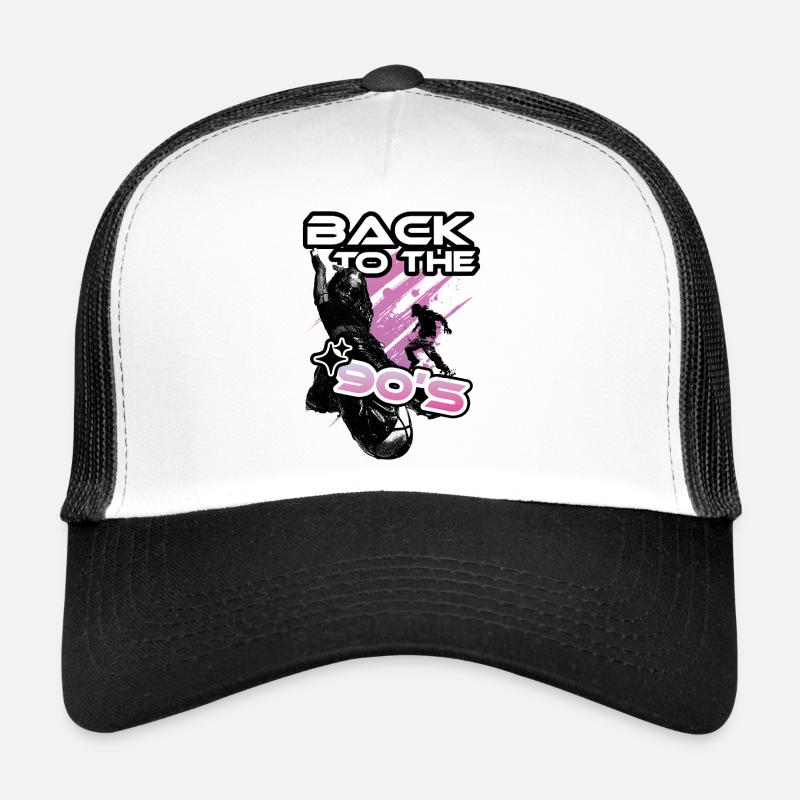 Back to 90s Neon Pop Trucker Cap