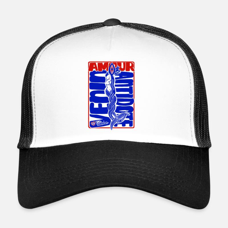 Amour Toxique Spirale Serpent Casquette trucker 