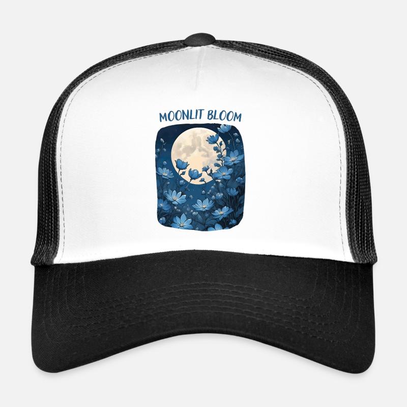 Mondlichtblumen Trucker Cap