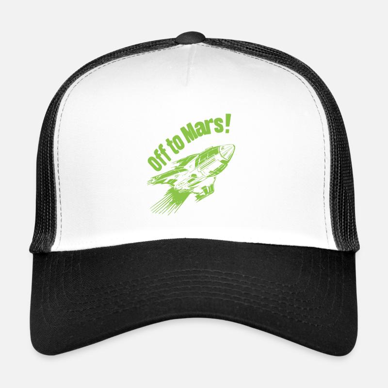 Off to Mars Trucker Cap