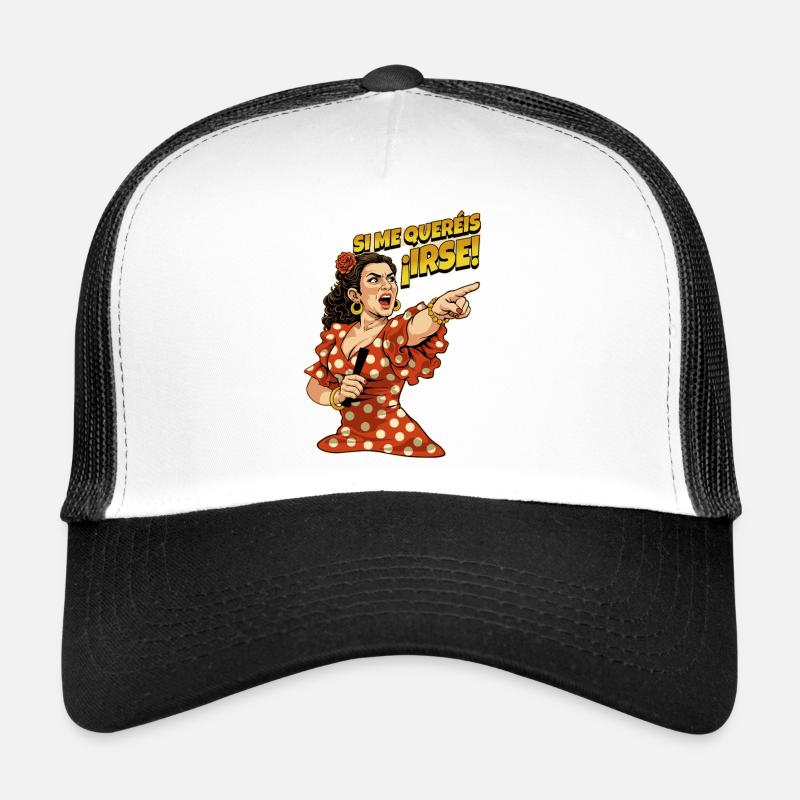 LOLA Si tu veux que je parte Casquette trucker 