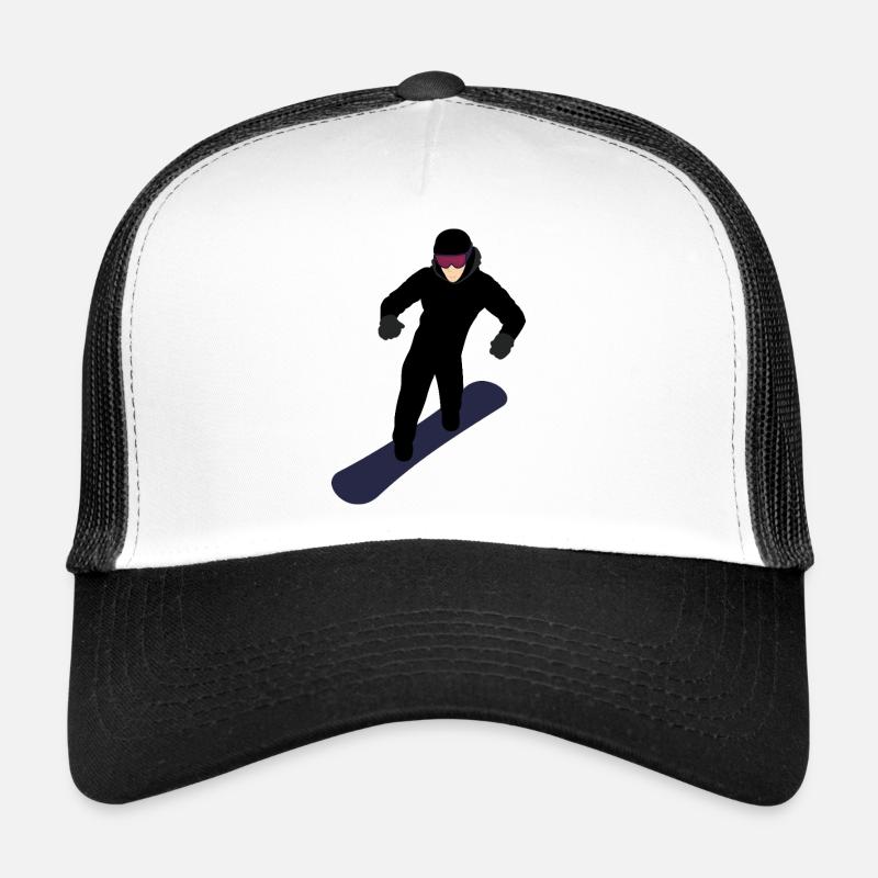 Snowboardeur dynamique Casquette trucker 