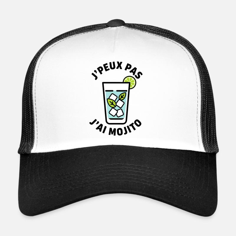 Lime Mint Iced Glass Trucker Cap