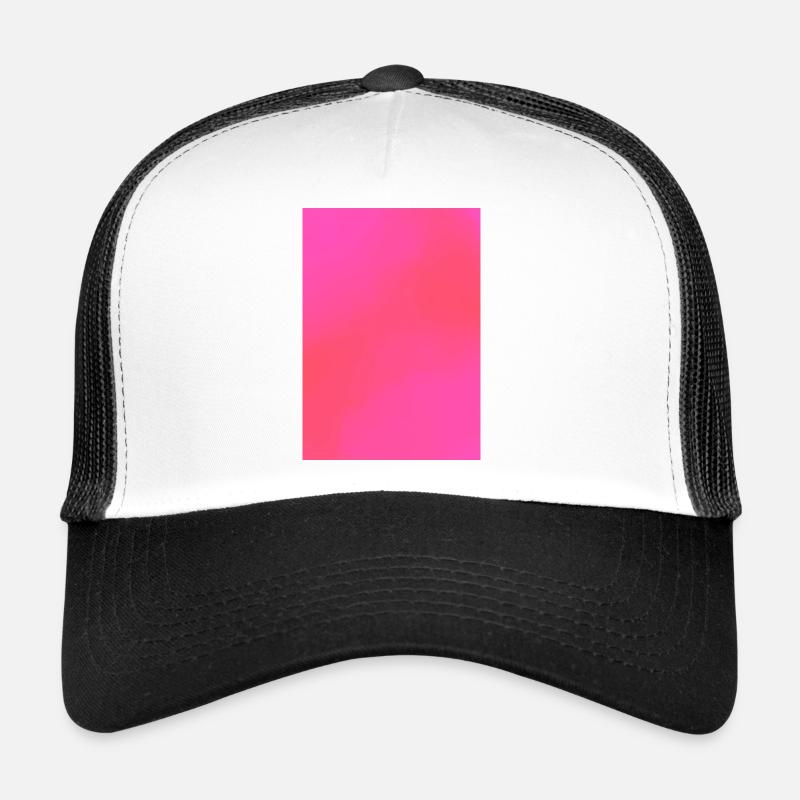 Gradient - pink red customizable Trucker Cap