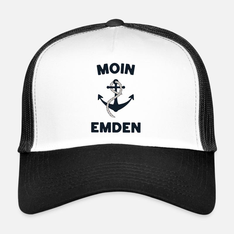 Moin Emden – Conception d’ancres maritimes Casquette trucker 