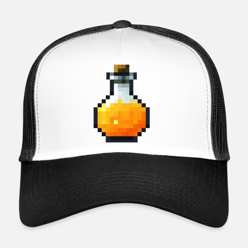 Potion pixel art style retro 8 bit Trucker Cap