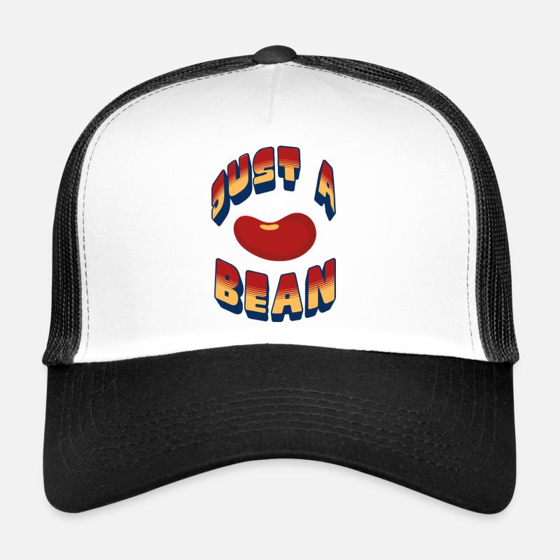 Nur eine Bohne - Trucker Cap - Weiß/Schwarz