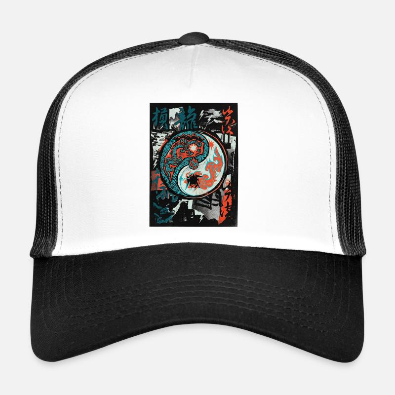 Yin et Yang cool Casquette trucker 