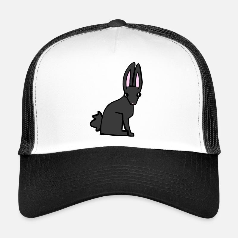 black bunny Trucker Cap