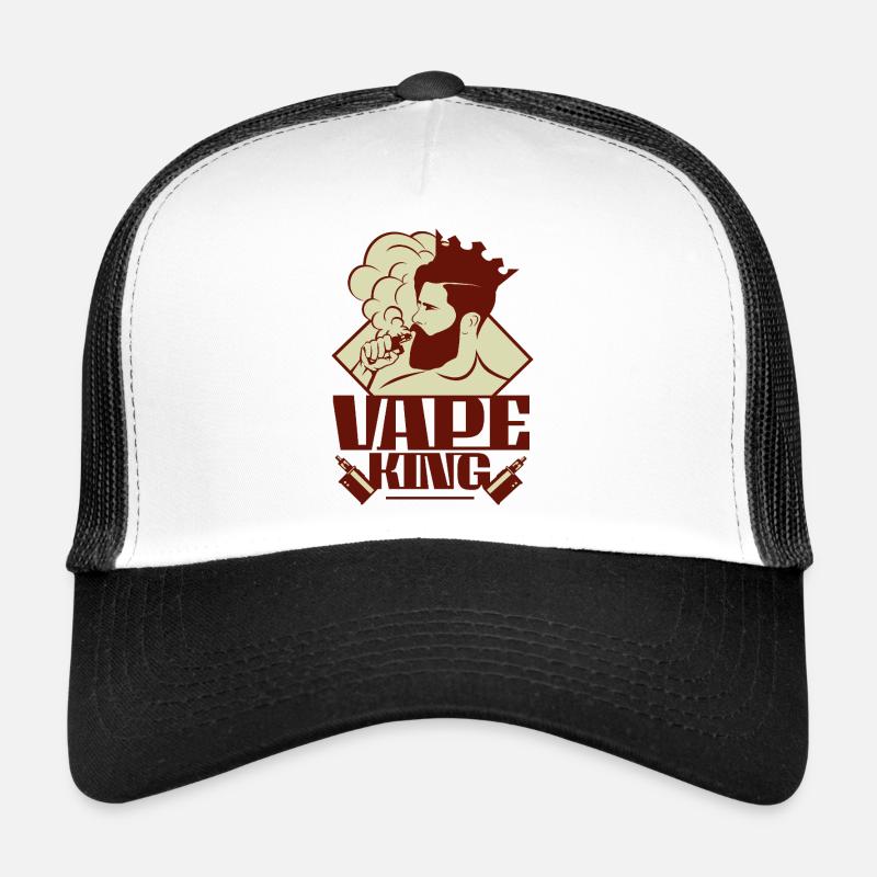 VAPE KING - Vaping Dampfen liquid Trucker Cap