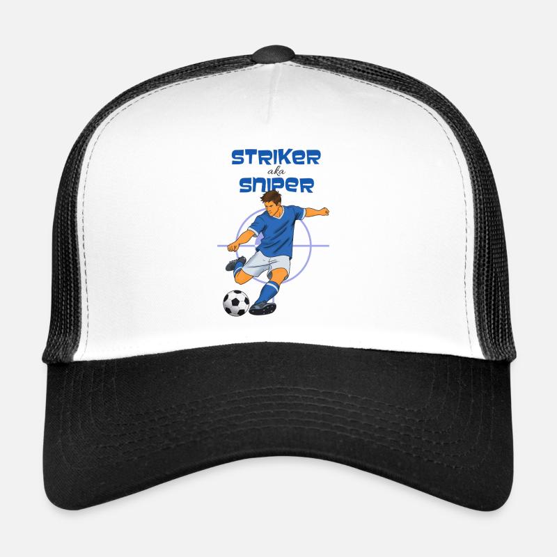Thème de football Striker Sniper (Striker) Casquette trucker 