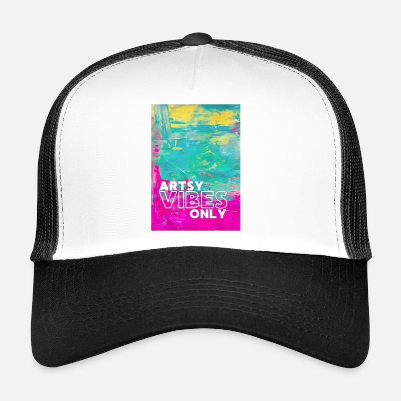 Artsy Vibes Only Trucker Cap