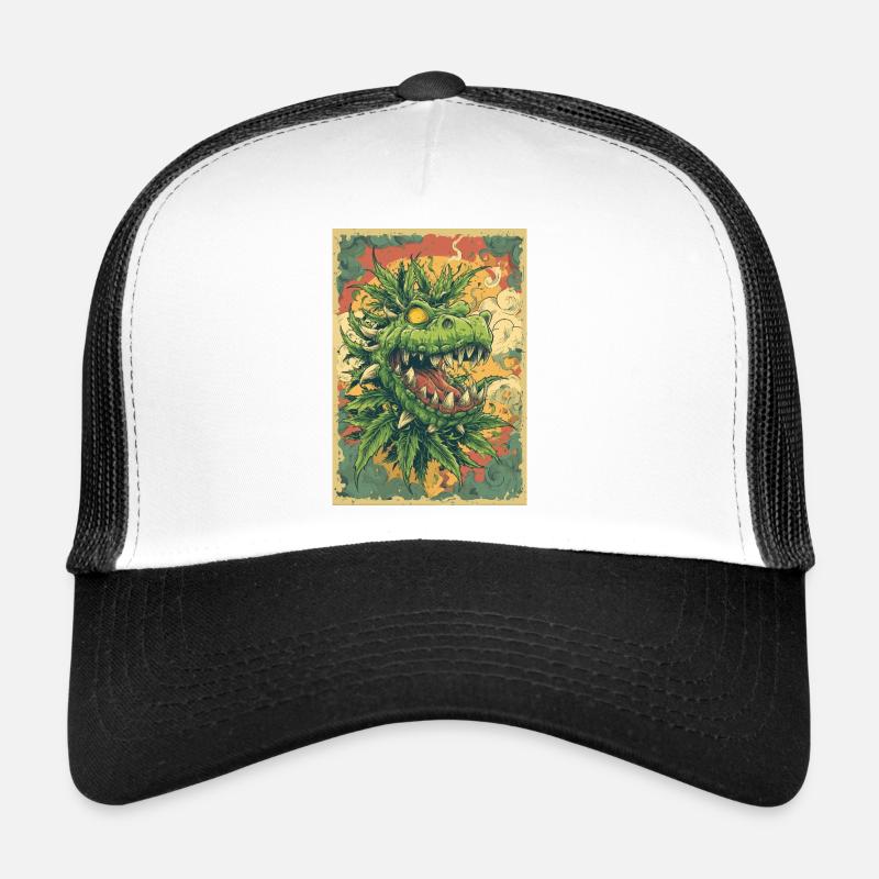 Affiche de cannabis du Dragon Dragon Vert Casquette trucker 