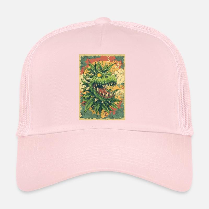 Affiche de cannabis du Dragon Dragon Vert Casquette trucker 