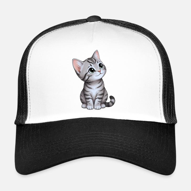 chaton mignon Casquette trucker 