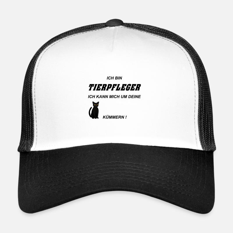 Ich bin Tierpfleger Ich kann mich um deine Katze Trucker Cap