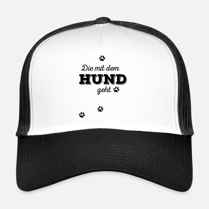 Die mit dem Hund geht Trucker Cap