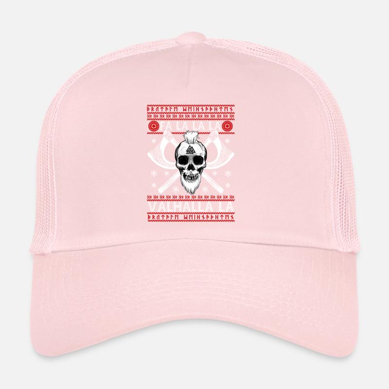 FALALALA VALHALLA LA - PULL VIKING UGLY XMAS Casquette trucker 