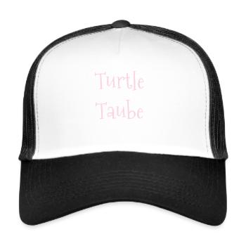 Turtel Pigeon - Trucker Cap - white/black - Front