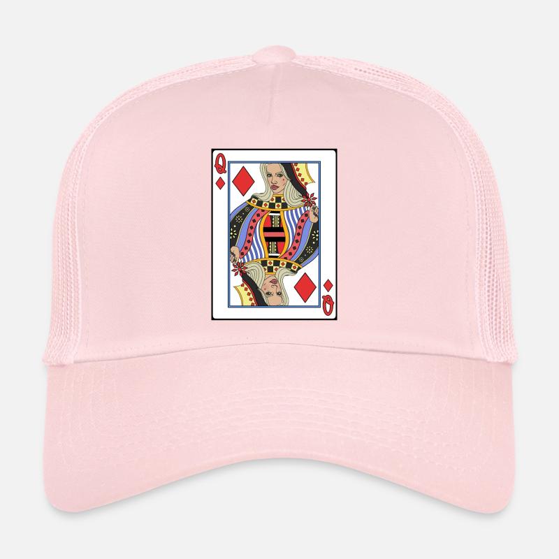 Dame de Carreau Casquette trucker 