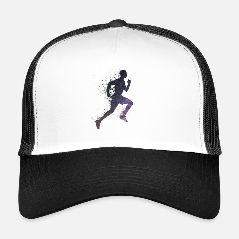 Running race sprint Trucker Cap
