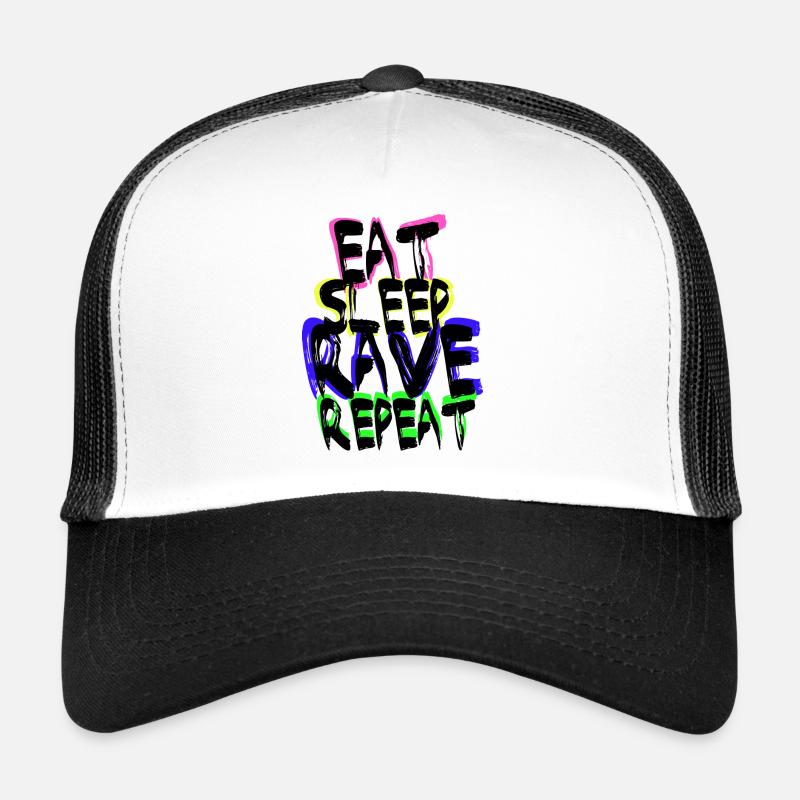 Rave Repeat Trucker Cap